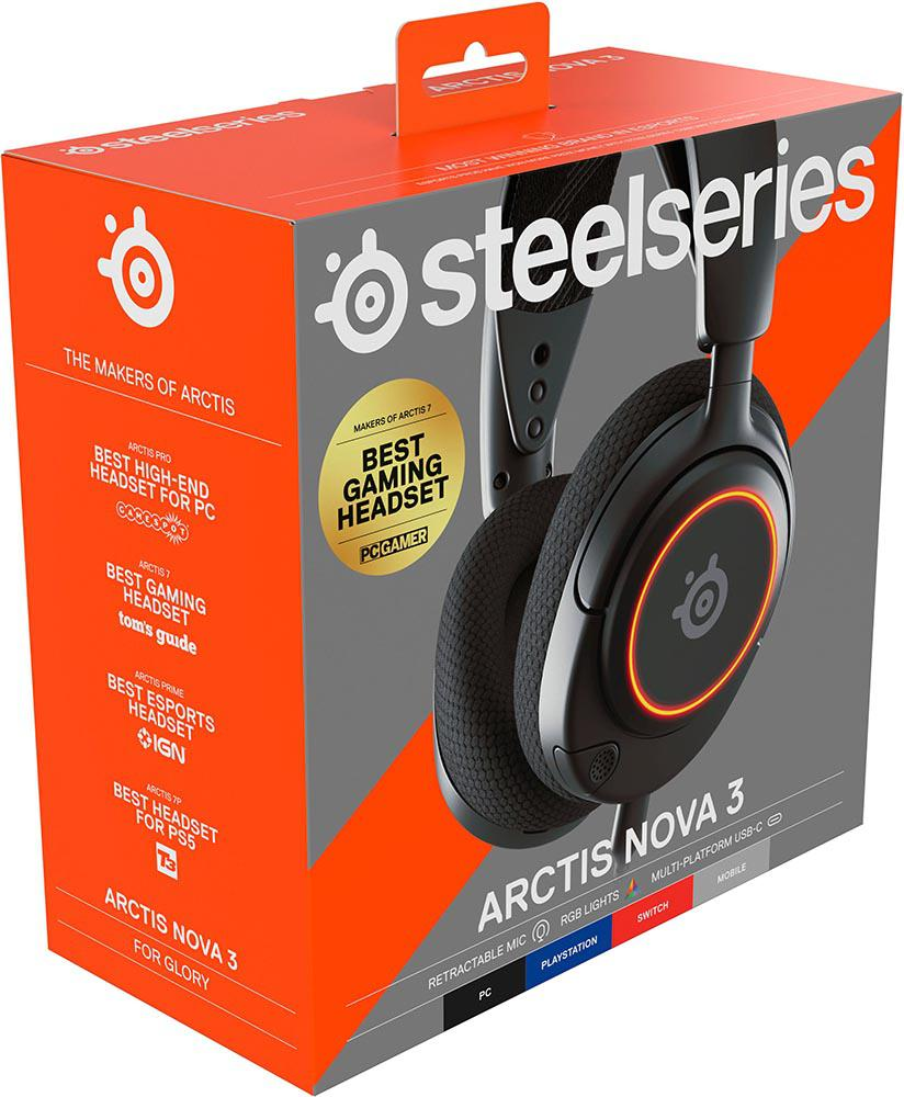 SteelSeries Arctis Nova 3 Multiplatform Gaming Headset SteelSeries Arctis Nova 3 Multiplatform Gaming Headset